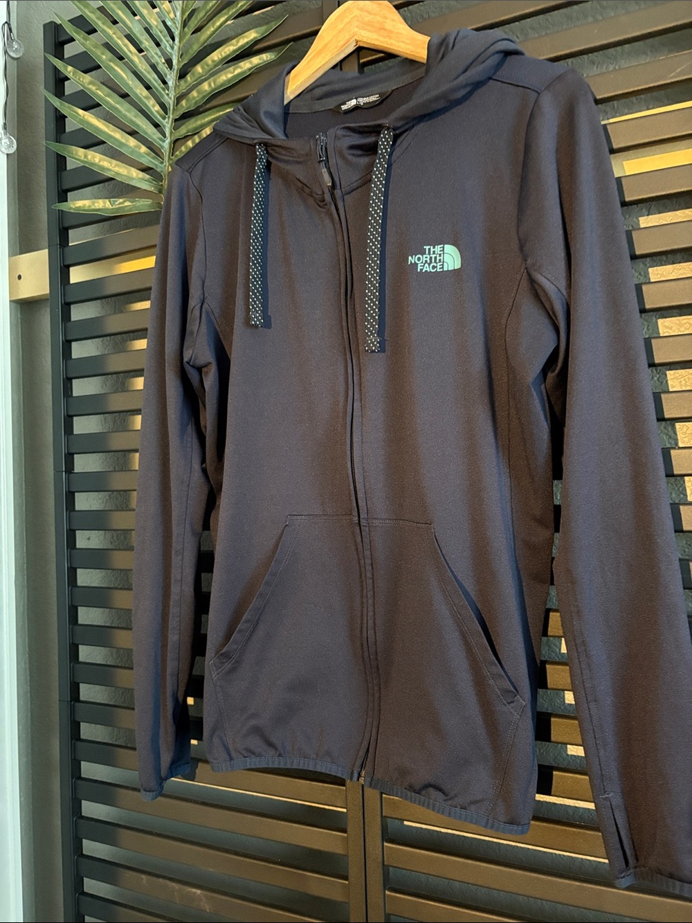 The North Face Women’s Navy Full-Zip Hooded Jacket
